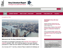 Tablet Screenshot of greylit.org